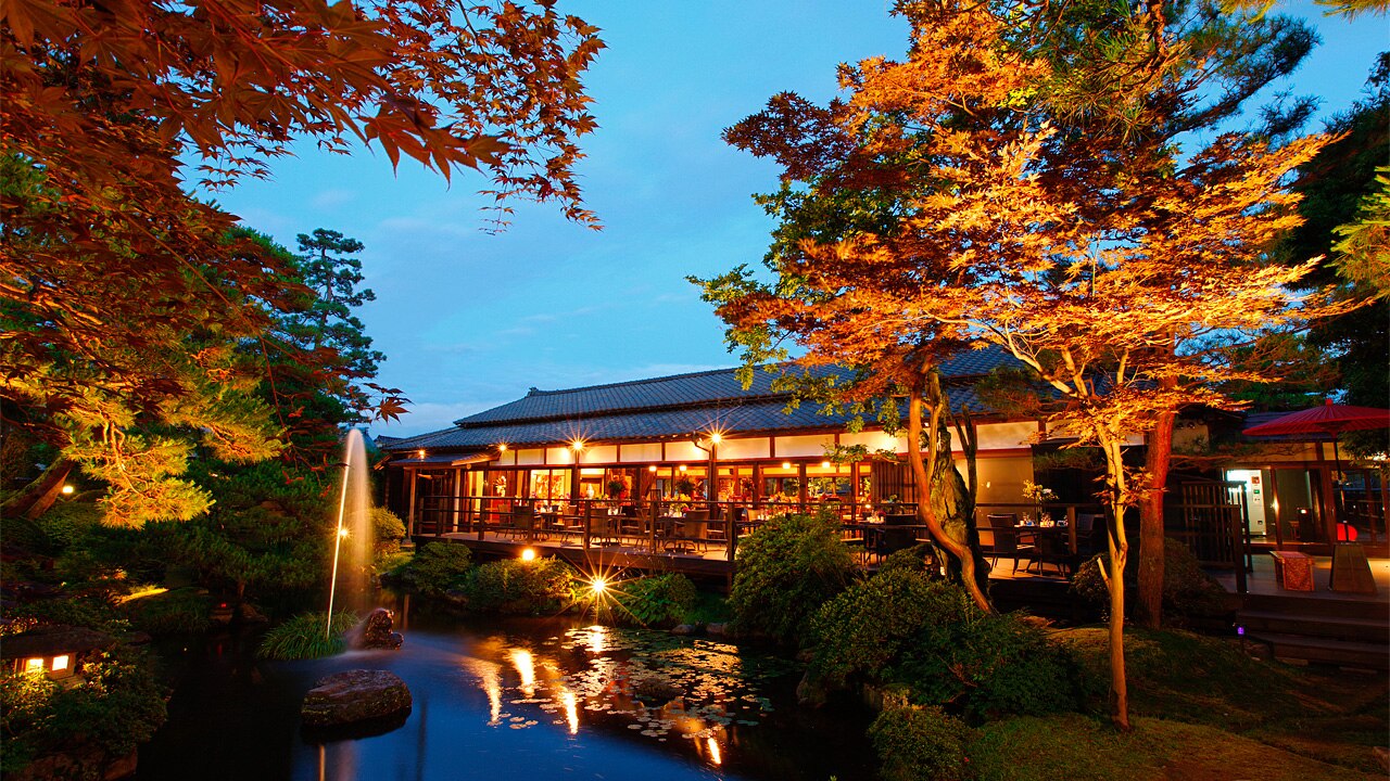 日本庭園の写真